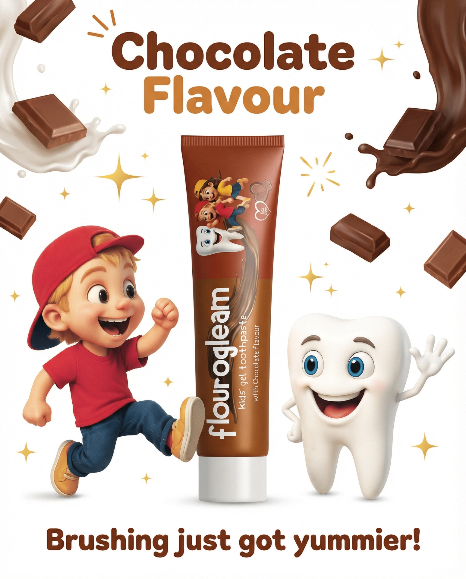 Chocolate flavour poster