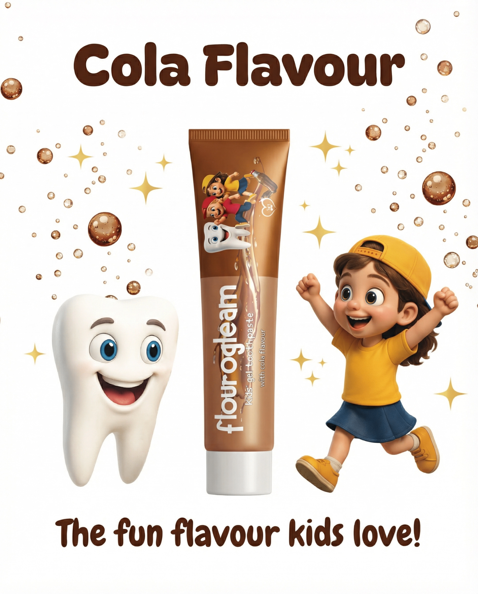 Cola flavour poster